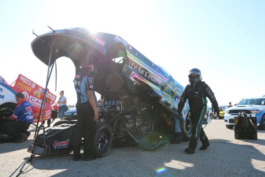 Tasca is currently fifth in the playoff standings and Wilkerson 10th with two races to go. Tasca is currently fifth in the playoff standings and Wilkerson 10th with two races to go.
